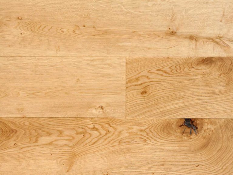 Rustic Lacquered Oak Flooring